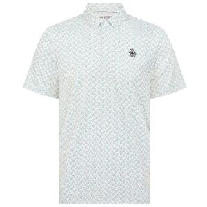 OGKSF018 ALL-OVER LIFESAVER PRINT POLO